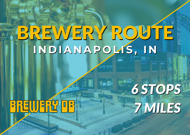 2024 NBA All-Star Brewery Route - Indianapolis